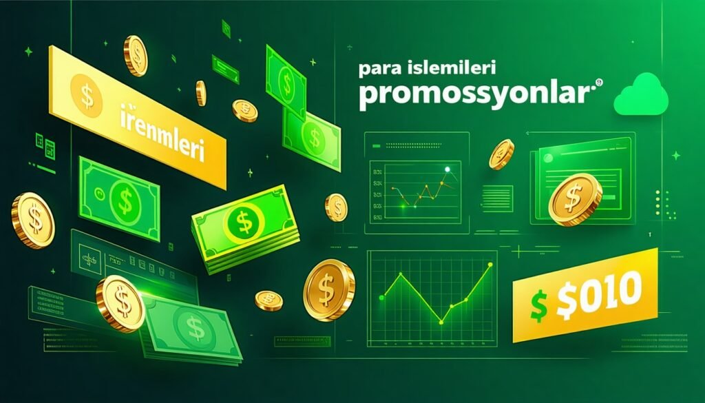 para i̇şlemleri promosyonları